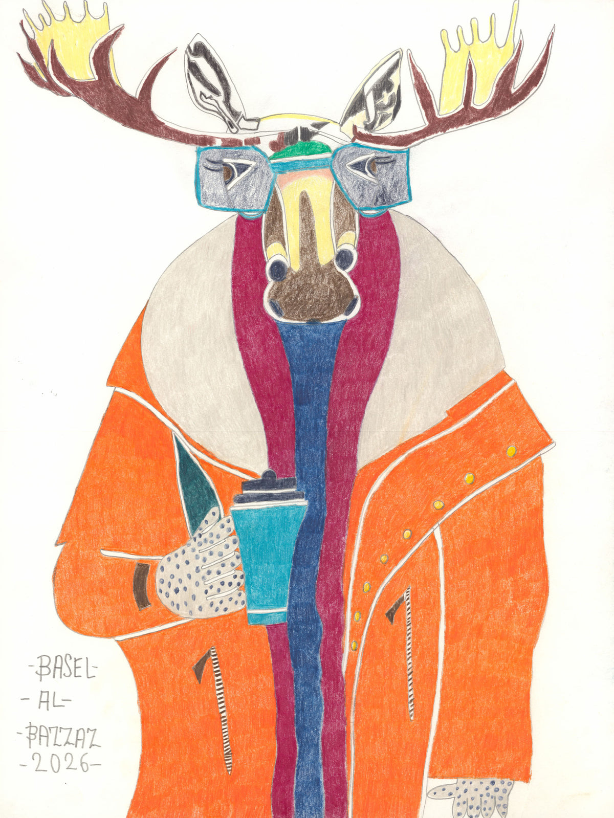 Moose and coffee